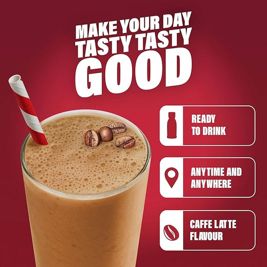 SlimFast Ready To Drink Cafe Latte Shake, 6 x 325ml
