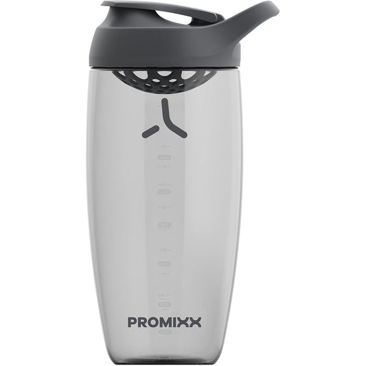Promixx Pursuit Protein Shaker Bottle - Premium Shaker for Protein Shakes - Lifetime Durability, Leakproof, Odourless - 700ml / 24oz (Coral)