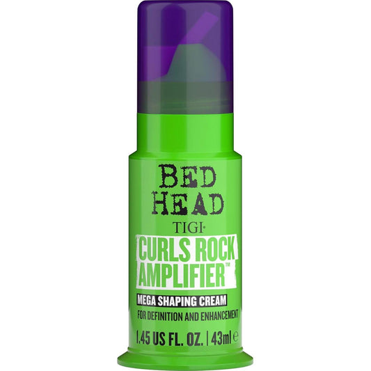 Bed Head by TIGI - Curls Rock Amplifier Curly Hair Cream - Hair Products For Defined Curls - Travel Size - 43ml